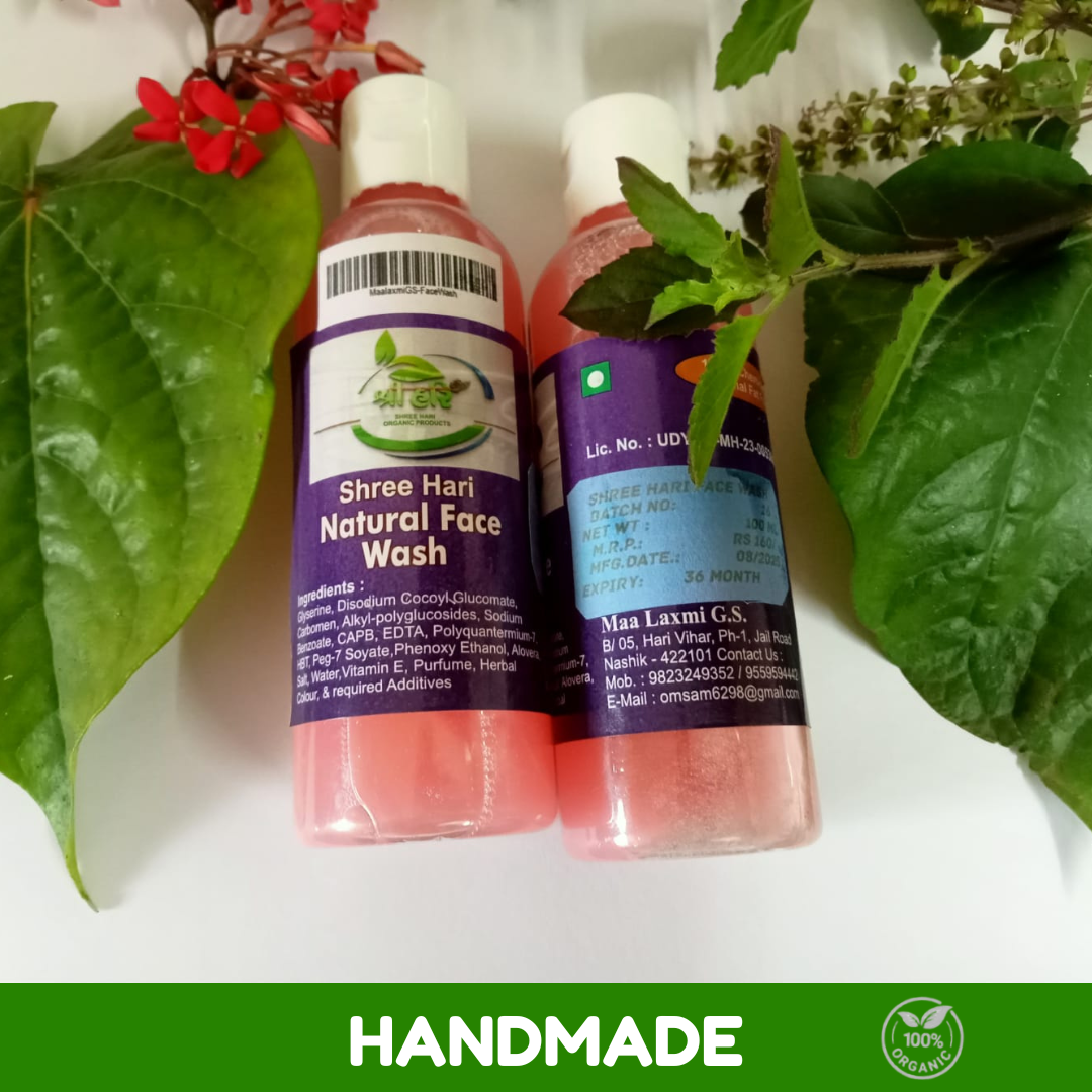 Natural Face wash Pack of 5 pcs